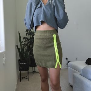 For Love & Lemons Knit Skirt